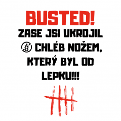 Tričko: Busted!